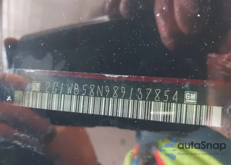 2008 Chevrolet Impala Ls из США, поврежденный, VIN 2G1WB58N989137854